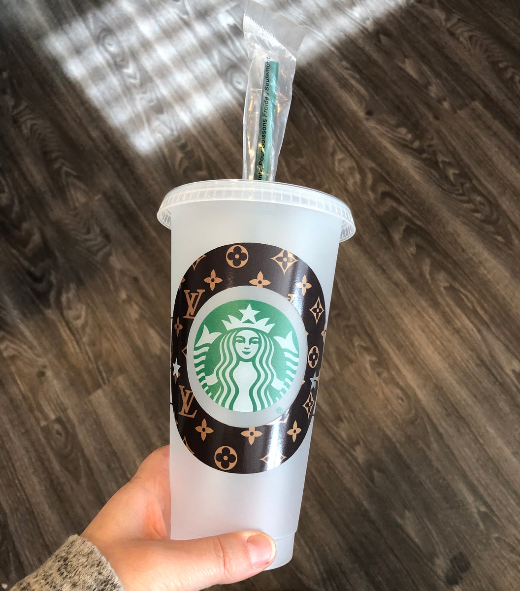Surfboard Starbucks Cold Cup / Personalized Custom Reusable 